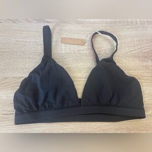 SKIMS Black Triangle Bra